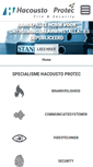 Mobile Screenshot of hacoustoprotec.com