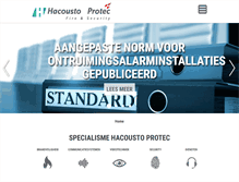 Tablet Screenshot of hacoustoprotec.com